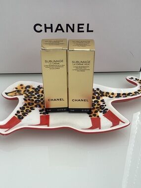 CHANEL Sublimage La Crème & La Crème Yeux — Gold